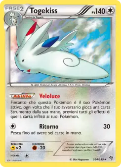 Togekiss, Uragano Plasma No. 104 Normal