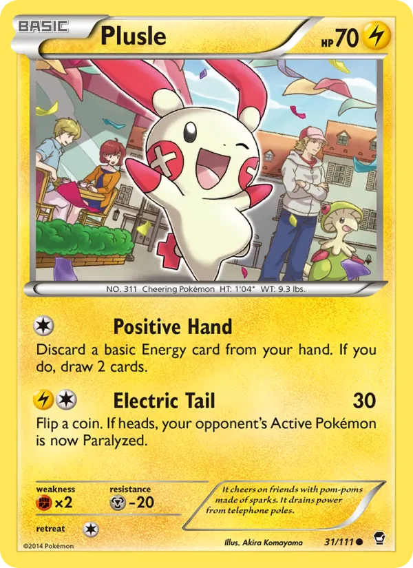 Plusle, Furious Fists No. 31