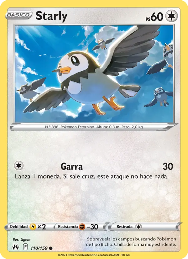 Starly, Cenit Supremo Nº 110