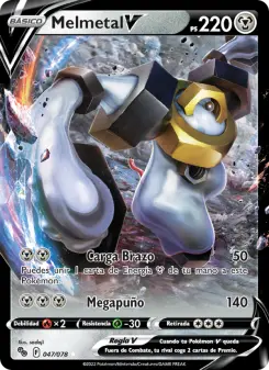 Melmetal V, Pokémon GO Nº 047 Holo
