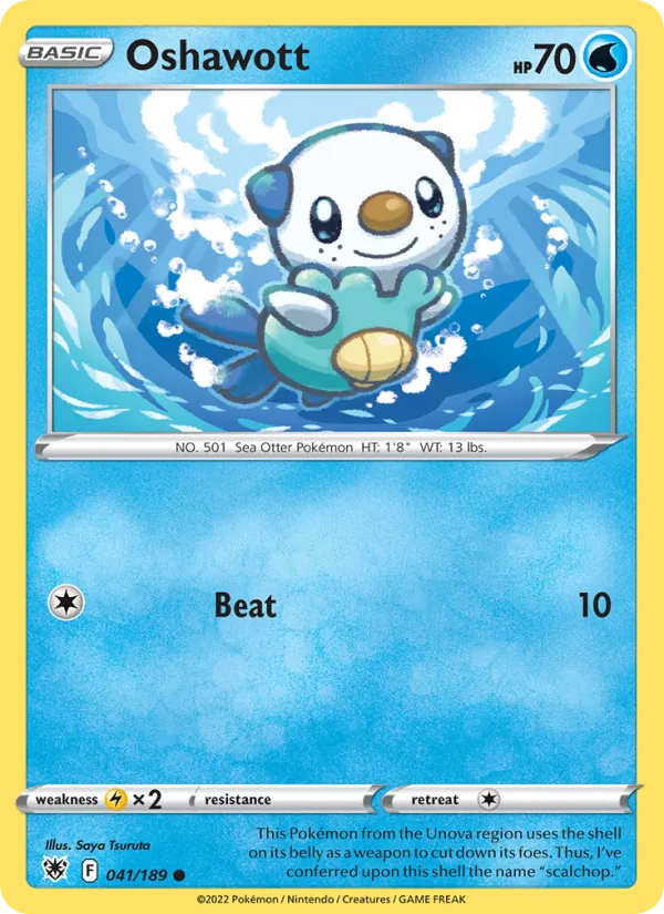 Oshawott, Astral Radiance No. 041