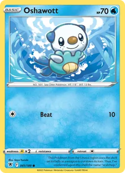 Oshawott, Astral Radiance No. 041 Normal