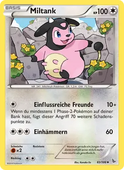 Miltank, Flammenmeer No. 83 Normal