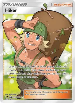 Hiker, Hidden Fates Shiny Vault Nº SV85 Normal