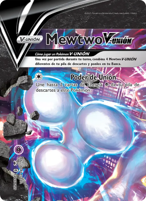 Mewtwo V-UNIÓN, Cartas de promoción ESES Nº SWSH159