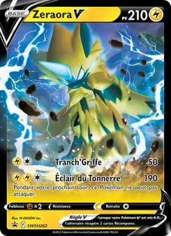 Zeraora V, Promo SWSH No. SWSH263 Normal