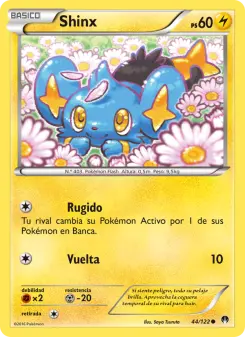 Shinx, TURBOLímite No. 44 Normal