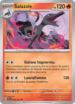 Salazzle, Ascesa Eroica Nº 035 Normal