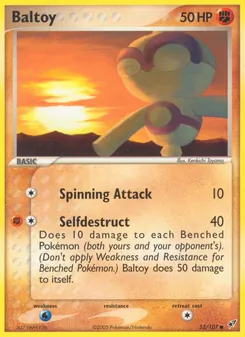 Baltoy, Deoxys Nº 53 Normal