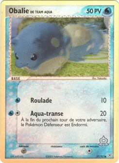 Obalie de Team Aqua, EX Team Magma vs Team Aqua No. 57 Normal