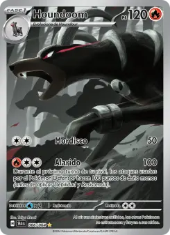 Houndoom, Fabula Sombría Nº 066 Holo