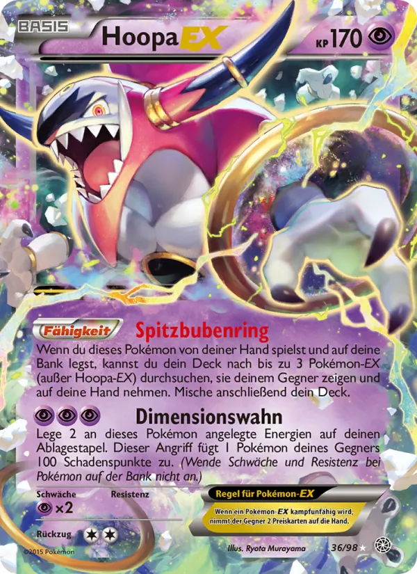 Hoopa EX, Ewiger Anfang Nº 36