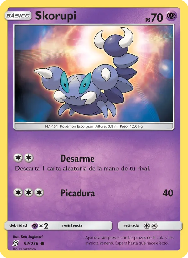 Skorupi, Mentes Unidas Nº 82