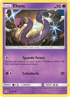 Ekans, Legami Inossidabili Nº 62 Normal