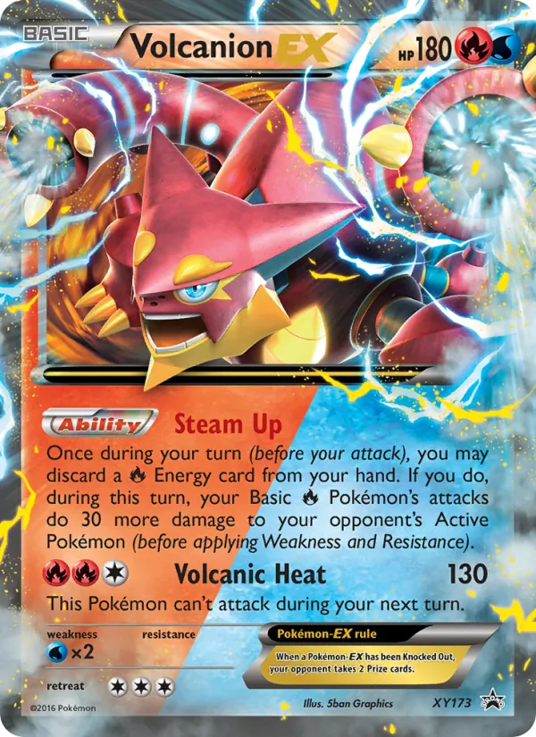 Volcanion EX, XY Black Star Promos No. XY173