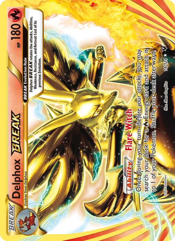 Delphox BREAK, Fates Collide Nº 14