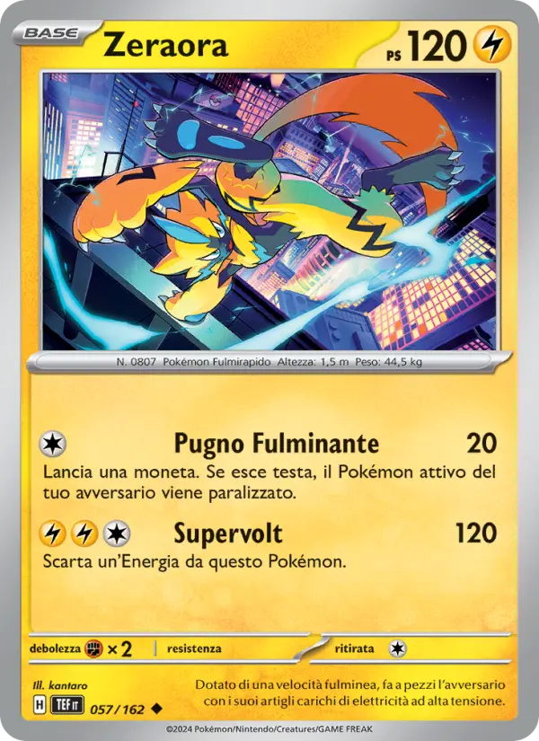 Zeraora, Cronoforze No. 057