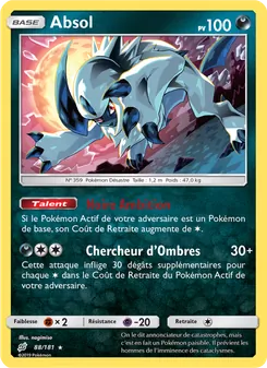 Absol, Duo de Choc No. 88 Normal