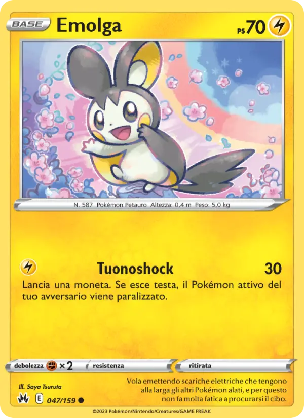 Emolga, Zenit Regale Nº 047