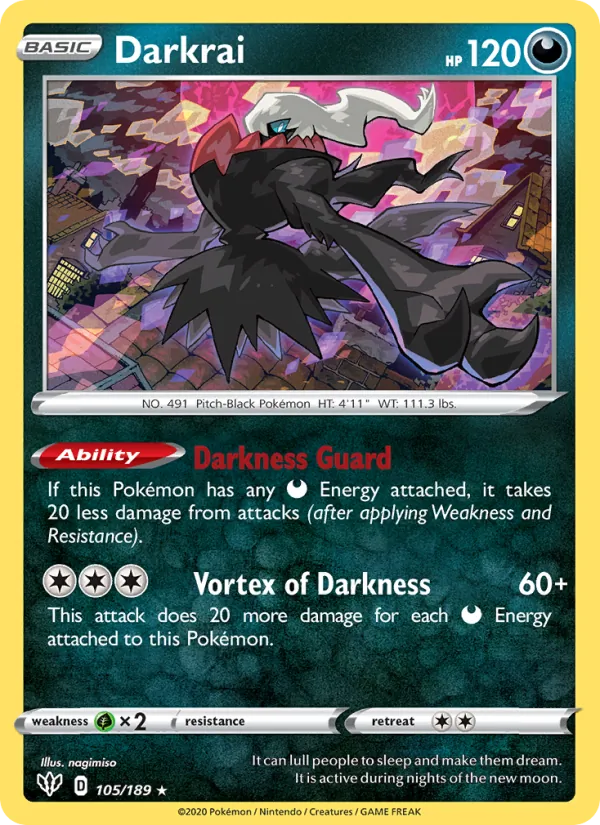 Darkrai, Darkness Ablaze Nº 105