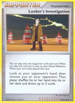 Looker's Investigation, Platinum Nº 109 Normal