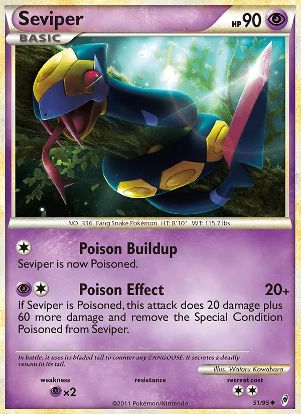 Seviper, Call of Legends No. 51