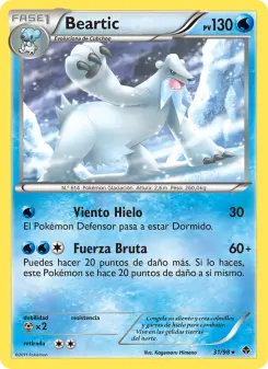 Beartic, Fuerzas Emergentes No. 31 Normal