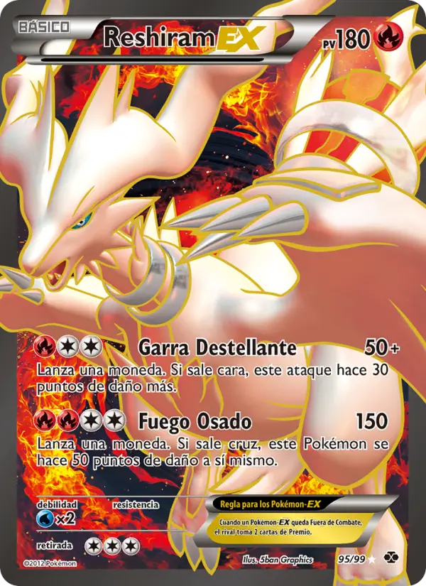Reshiram-EX, Próximos Destinos No. 95