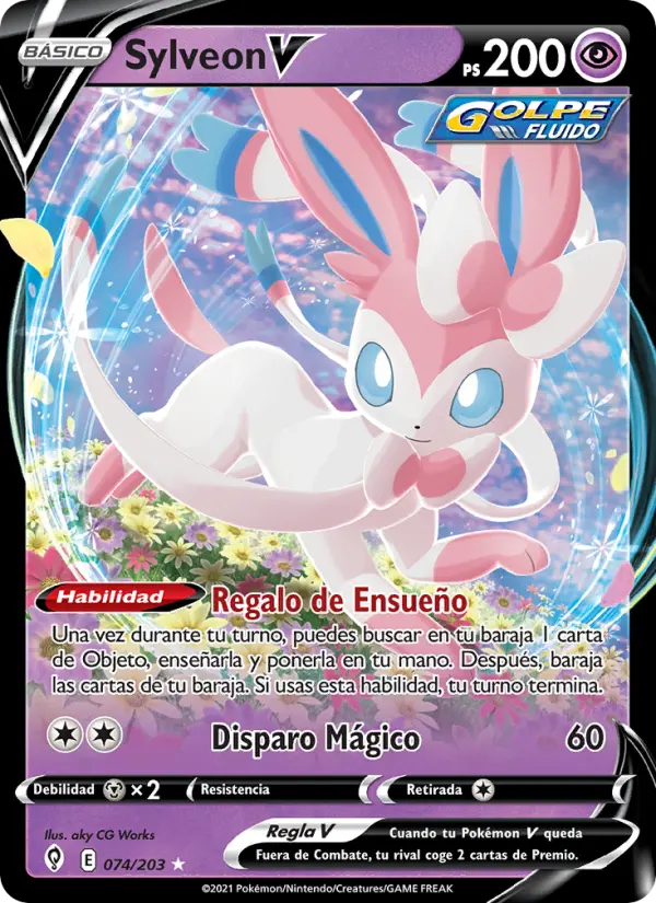 Sylveon V, Cielos Evolutivos Nº 74
