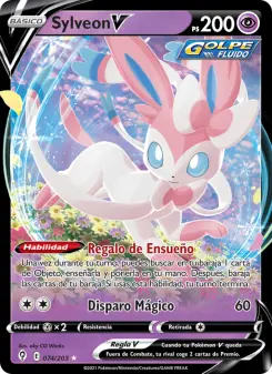 Sylveon V, Cielos Evolutivos No. 74 Holo
