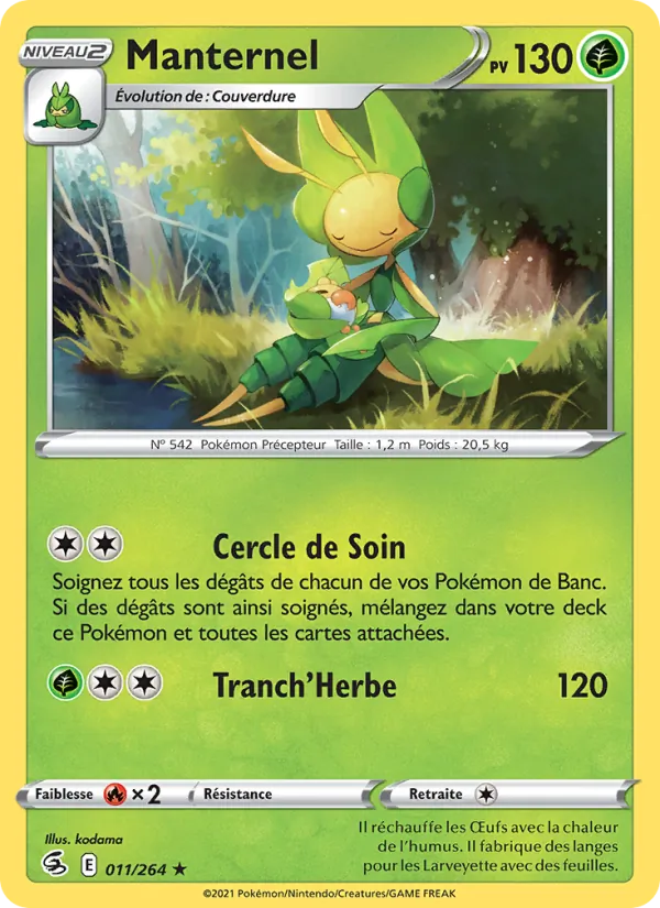 Manternel, Poing de Fusion No. 11