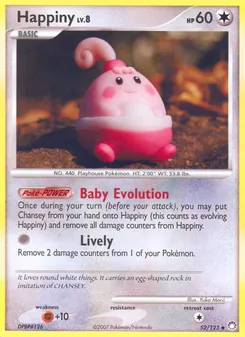Happiny, Mysterious Treasures Nº 52 Normal