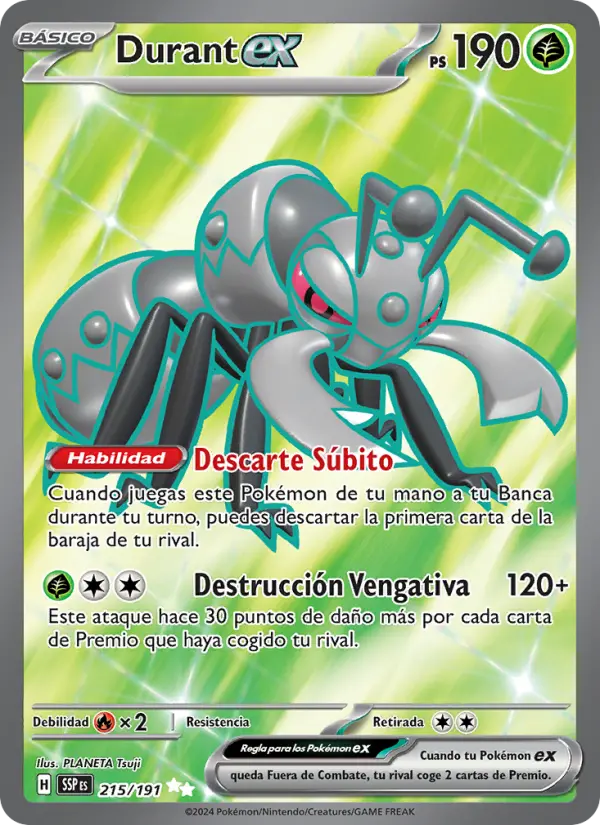 Durant ex, Chispas Fulgurantes No. 215