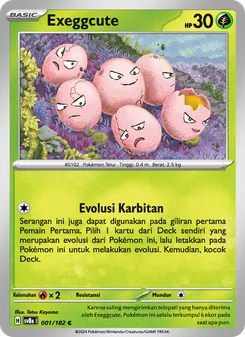 Exeggcute, Kilat Rasi No. 001 Normal