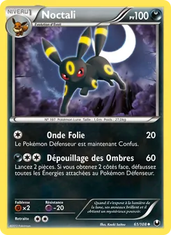 Noctali, Explorateurs Obscurs No. 61 Normal