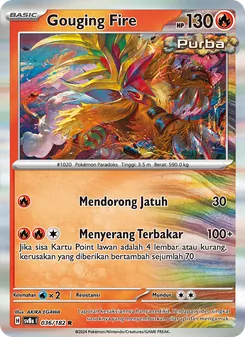 Gouging Fire, Kilat Rasi No. 036 Normal