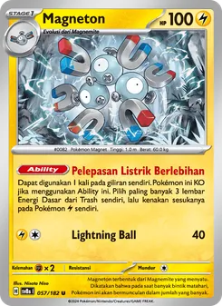 Magneton, Kilat Rasi No. 057 Normal