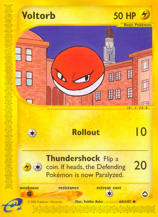 Voltorb, Aquapolis Nº 64