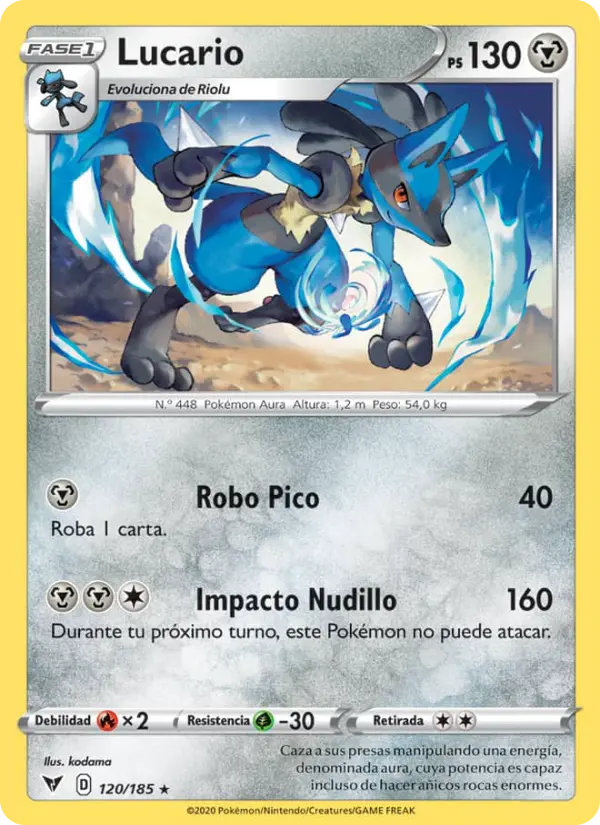 Lucario, Voltaje Vívido No. 120
