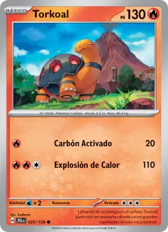 Torkoal, Juntos de Aventuras No. 025 Normal