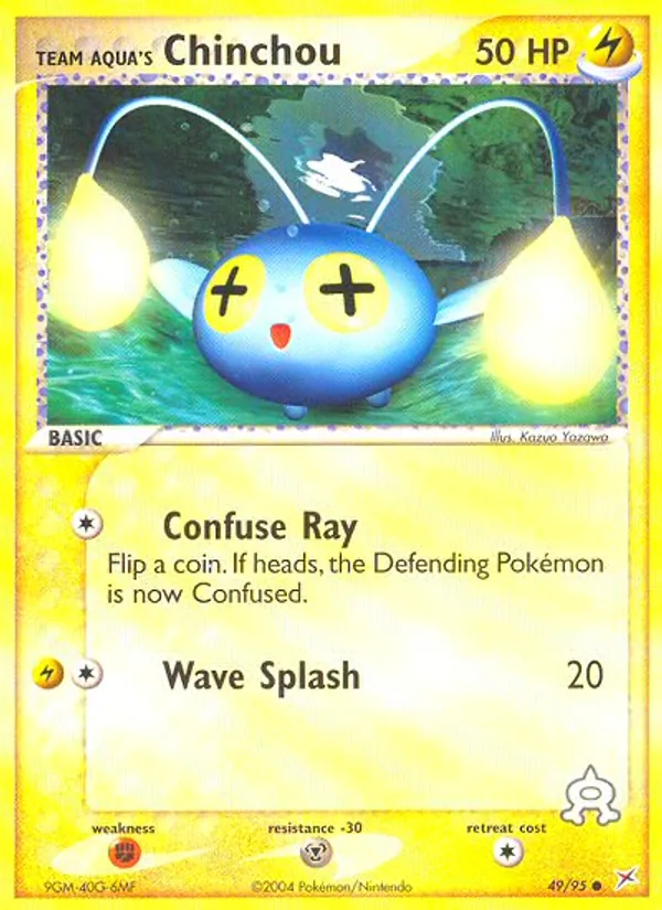 Team Aqua's Chinchou, Team Magma vs Team Aqua No. 49