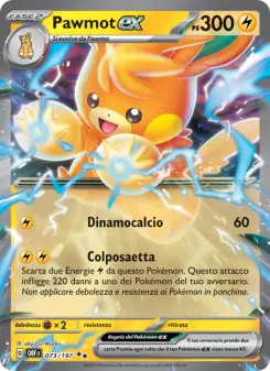 Pawmot-ex, Ossidiana Infuocata No. 073 Holo