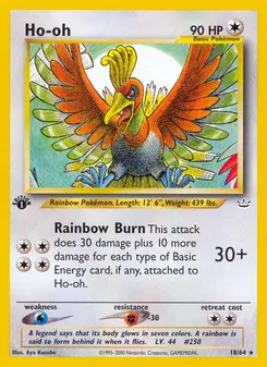 Ho-oh, Neo Revelation No. 18 Normal