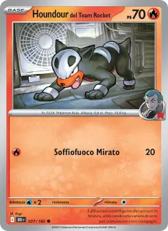 Houndour del Team Rocket, Rivali Predestinati No. 037 Normal