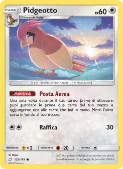 Pidgeotto, Gioco di Squadra No. 123 Normal