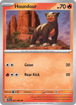 Houndour, Shrouded Fable No. 007