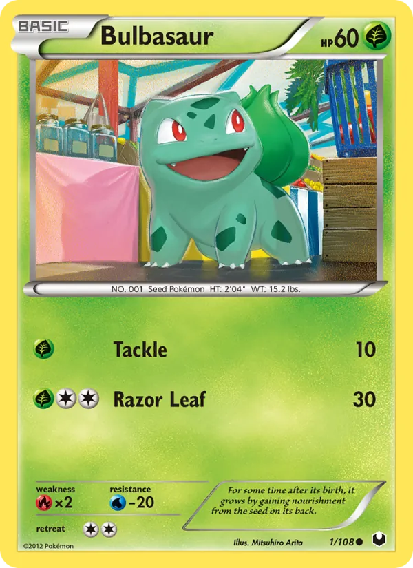 Bulbasaur, Dark Explorers No. 1