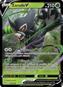 Zarude V, Voltaggio Sfolgorante No. 22 Holo