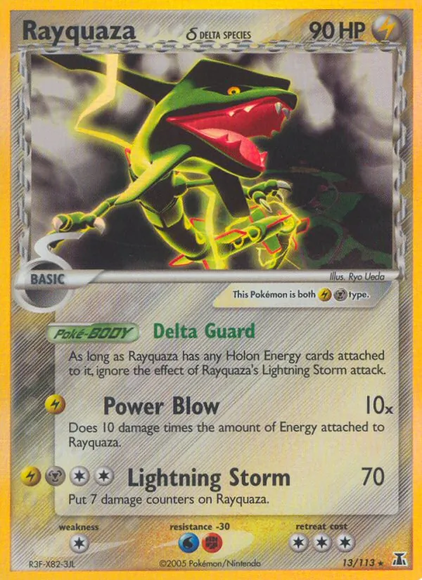 Rayquaza δ, Delta Species Nº 13