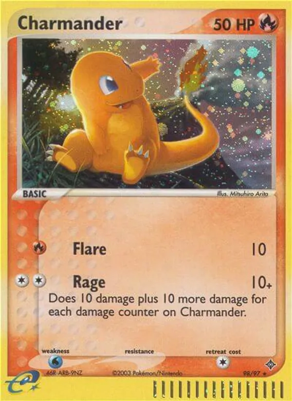 Charmander, Dragon No. 98